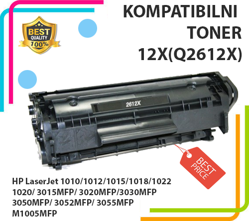 Toner Q2612X za HP  -1010, 1020