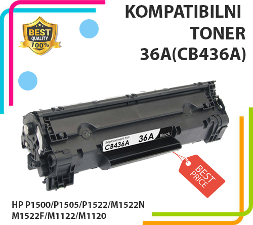 Toner CB436A za HP P1500/P1505/P1522/M1522N/M1522F/M1122/M1120