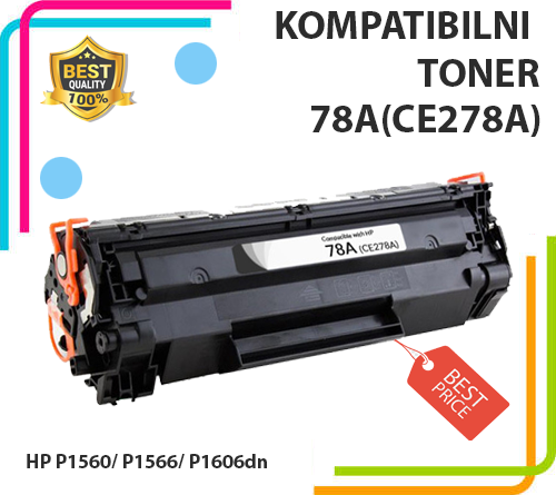 Toner CE278A za HP P1560/ P1566/ P1606dn
