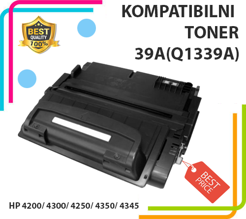 Toner Q1339A za HP 4200/ 4300/ 4250/ 4350/ 4345