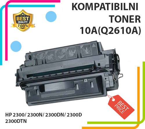 Toner Q2610A za HP 2300/ 2300N/ 2300DN/ 2300D/ 2300DTN 