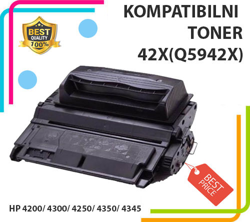 Toner Q5942X za HP 4200/ 4300/ 4250/ 4350/ 4345