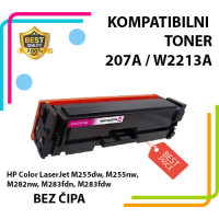 Toner 207A / W2213A Mg (crveni) za  -BEZ ČIPA- HP M255dw/ M255nw/ M282nw/ M283fdn/ M283fdw